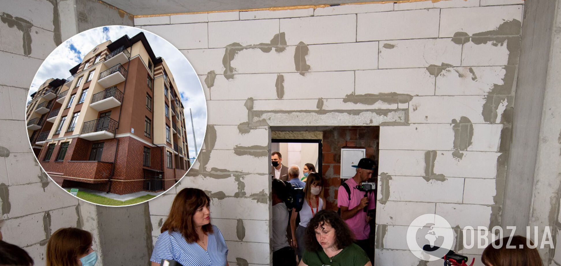 Постраждалим через вибух будинку у Києві показали нові квартири