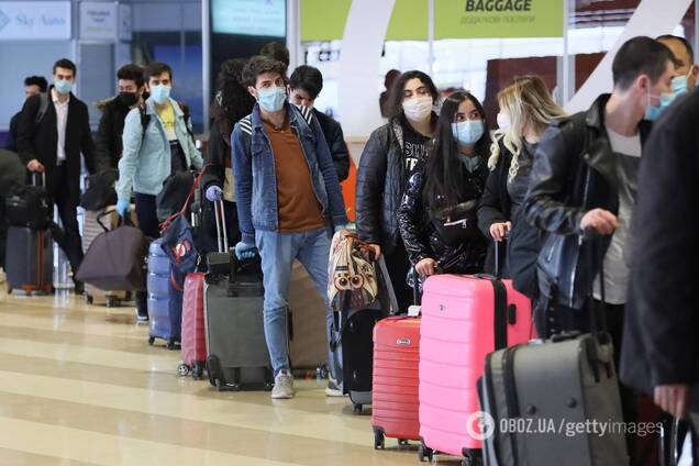 Украина остается в 'красной' зоне