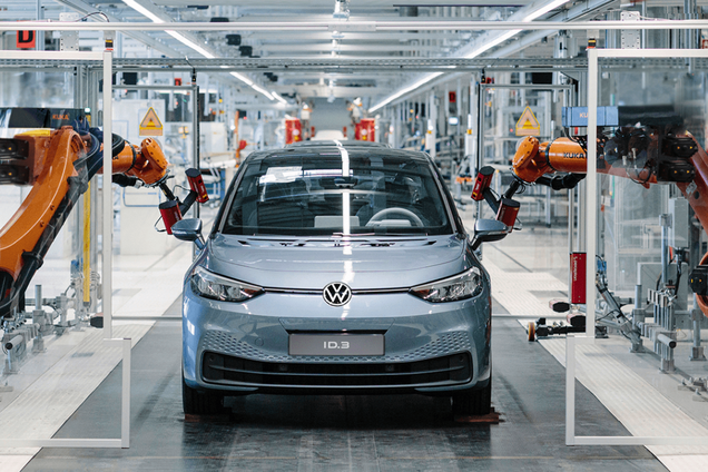 В Украине наладят производство электромобилей Volkswagen — депутат Рады