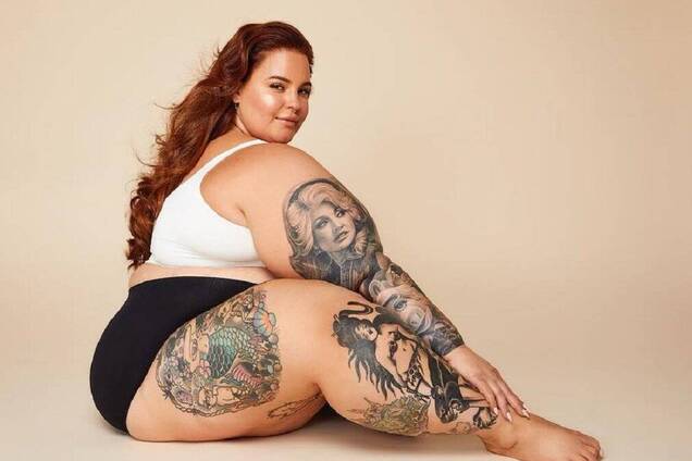 Самая тучная модель в мире впервые примерила стринги и показала видео