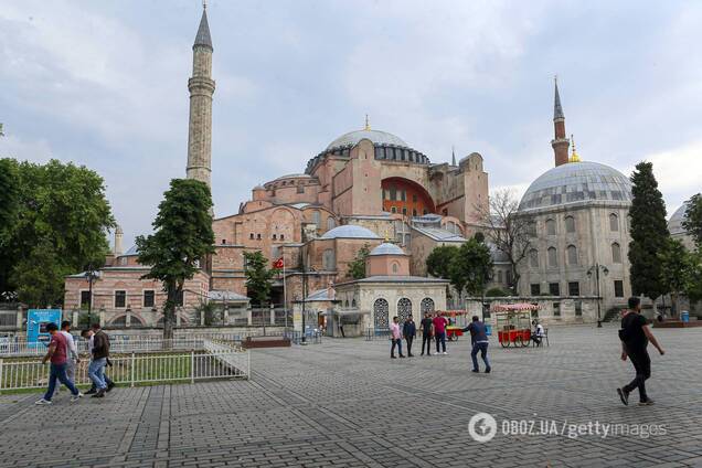 У Собора Святой Софии забрали статус музея
