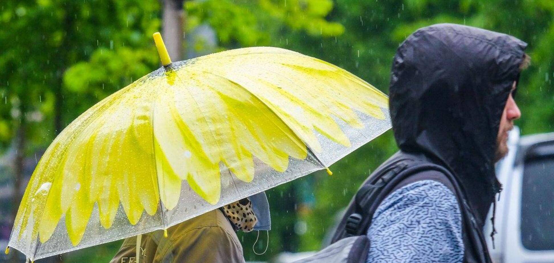 На Левобережье Украины ожидаются дожди