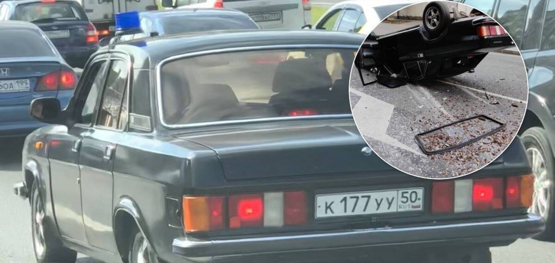 Пьяные школьницы украли авто и разбили несколько машин. Фото: drom.ru