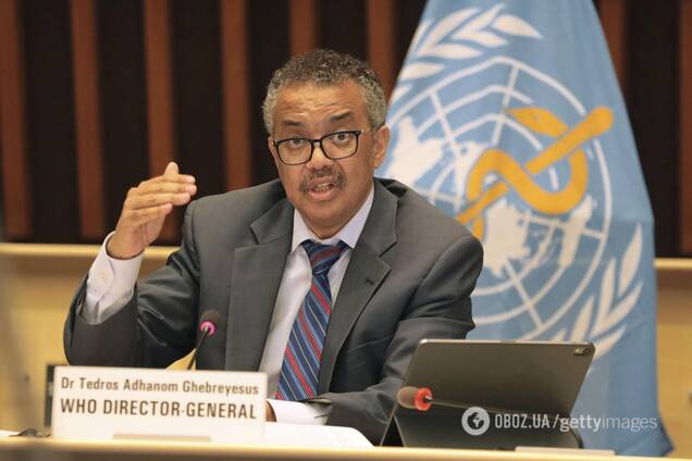 Тедрос Аданом Гебрейесус виступив на прес-конференції ВООЗ