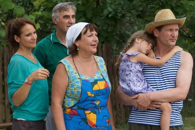 Съемки сериала 'Сваты'