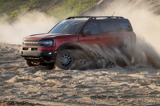 Новый Форд Бронко Спорт дебютировал на официальных изображениях. Фото: Ford