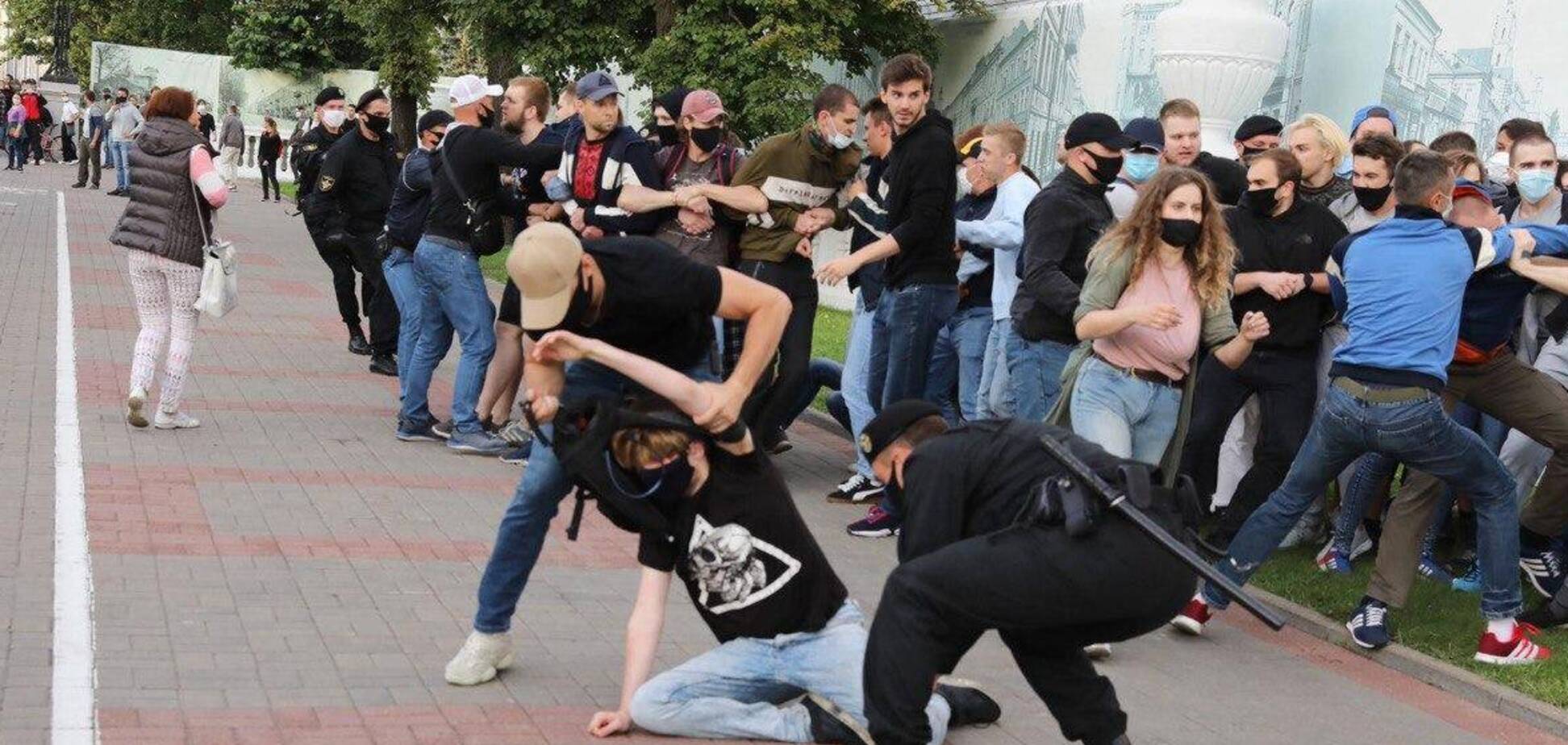 В Минске и других городах Беларуси прошли акции протеста