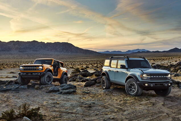 Bronco возвращается: Ford презентовал новый внедорожник