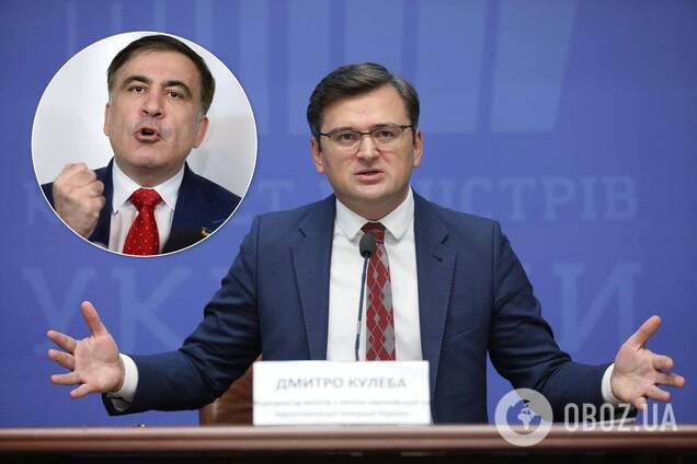 Михеил Саакашвили и Дмитрий Кулеба