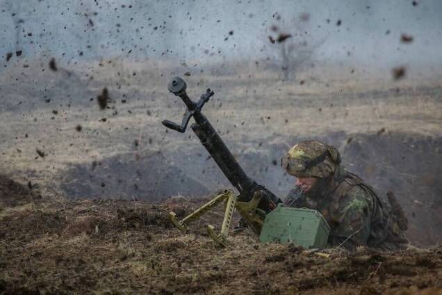 В результате ракетного обстрела на Донбассе ранения получили семь бойцов ВСУ