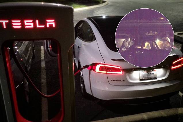 Электромобиль Tesla помог найти преступников