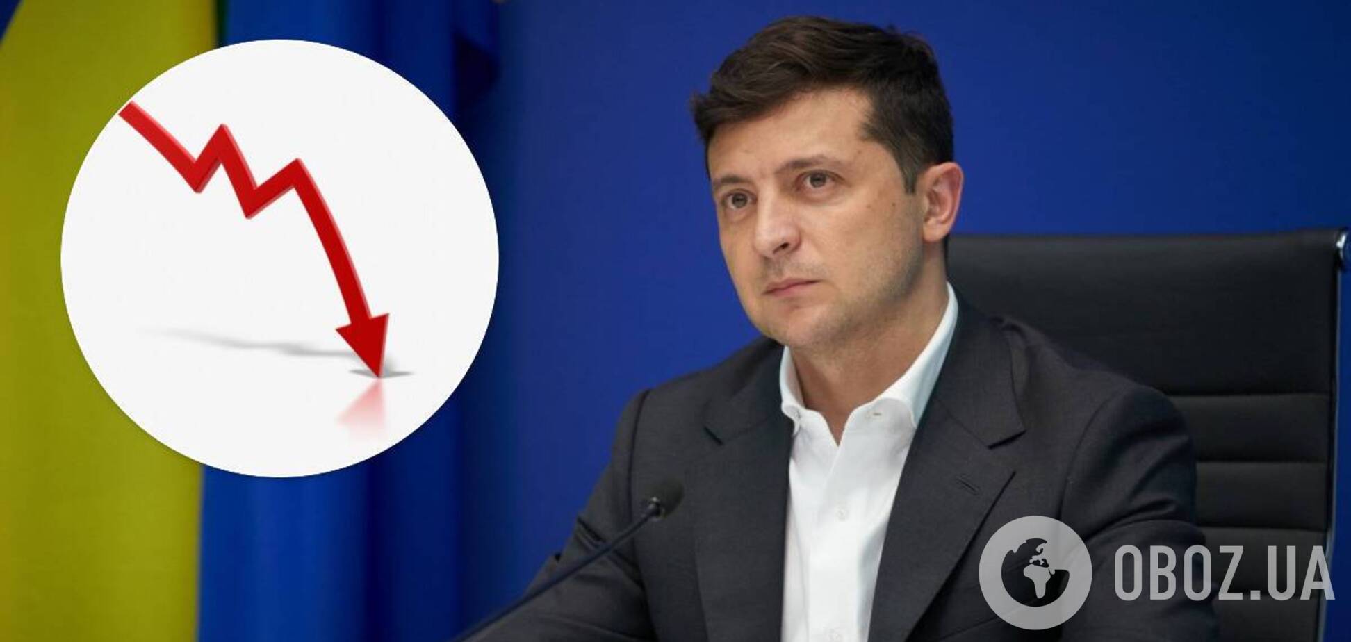 Опрос свидетельствует, что Зеленскому не доверяют 49% украинцев