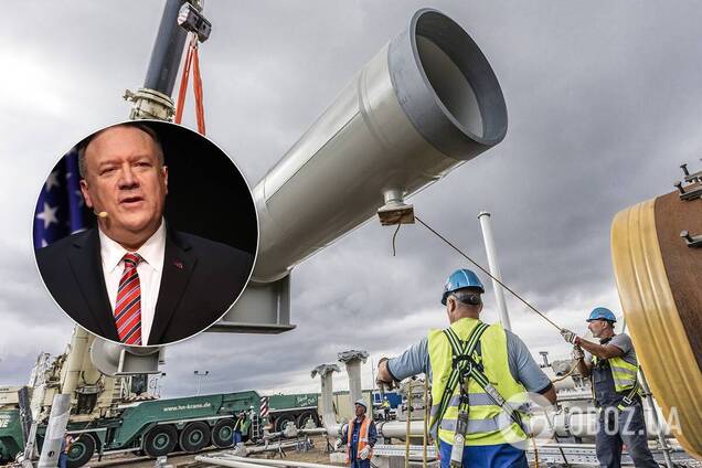 Помпео анонсував санкції проти 'Північного потоку-2'