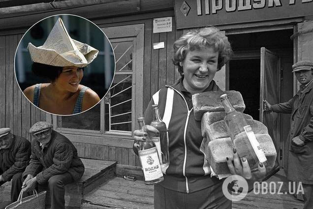 Капелюх із газети в СРСР