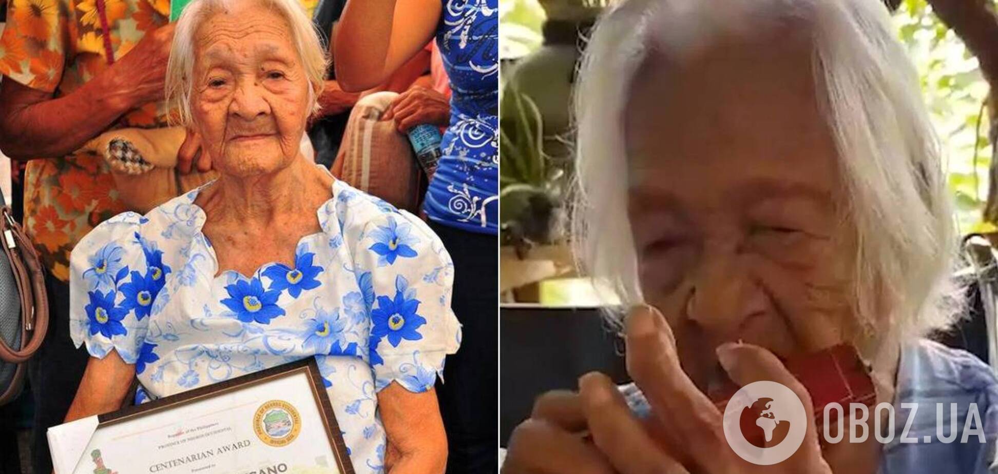 Франциска Сусано вважає, що своїм довголіттям зобов'язана свіжим овочам і губній гармошці