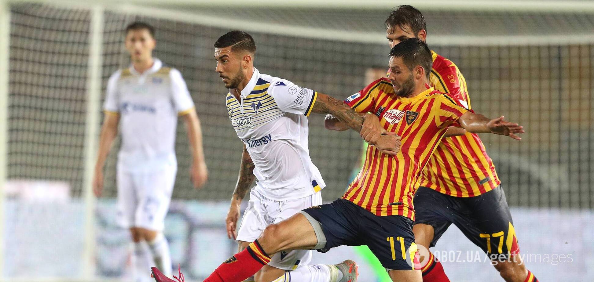 Евгений Шахов забил дебютный гол за 'Лечче' и стал лучшим в команде