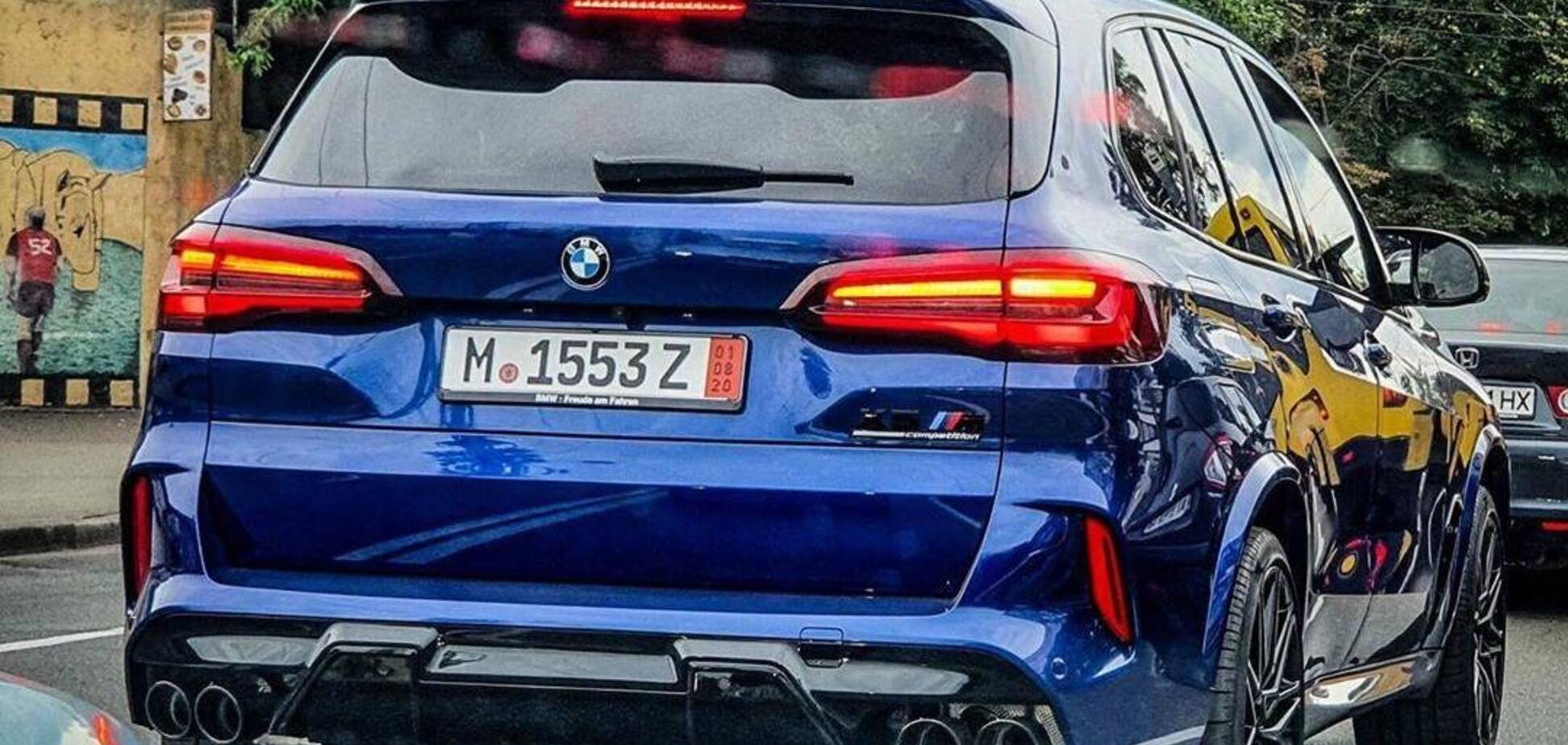 В Киеве заметили дорогой BMW X5 M Competition. Фото: instagram.com/vehicles.exclusive