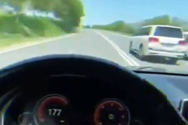 Водитель BMW похвастал ездой на 180 км/ч по встречной полосе