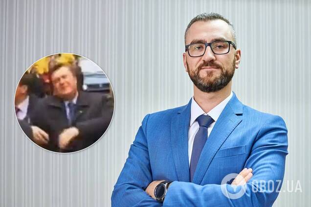 Дмитро Романюк кинув яйцем у Віктора Януковича