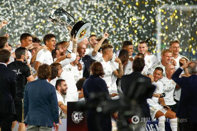 'Реал' завоевал титул чемпиона Испании 2019/20