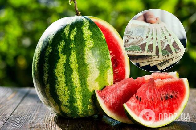 Цены на арбузы в Украине оказались на треть выше, чем год назад