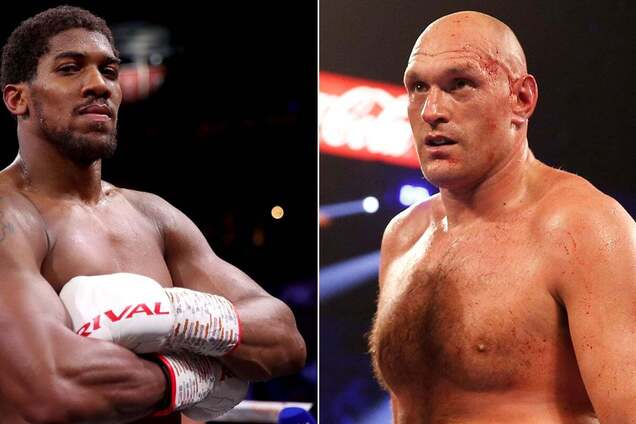 Энтони Джошуа и Тайсон Фьюри