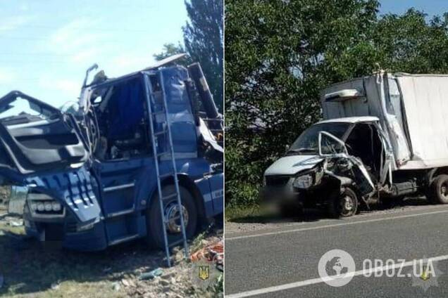 На трассе Одесса – Рени 'ГАЗель' столкнулась с фурой