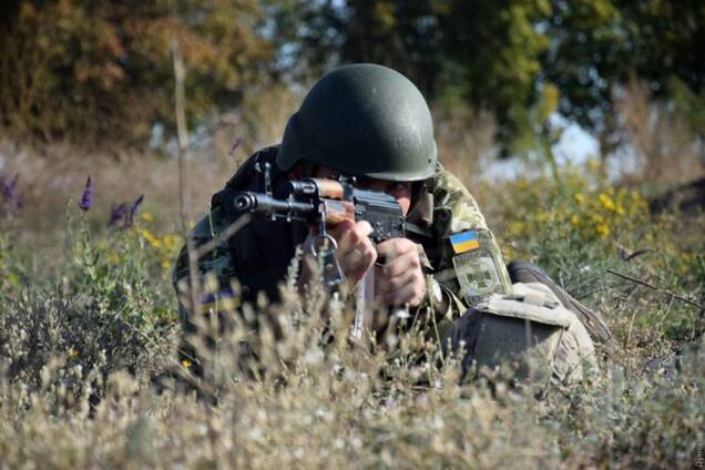 В зоне ООС украиснкие военные достойно ответили на атаки террористов
