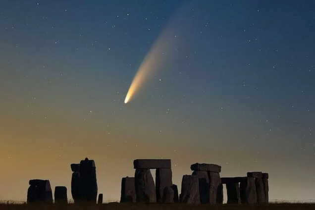 Комета NEOWISE не представляет угрозы Земле