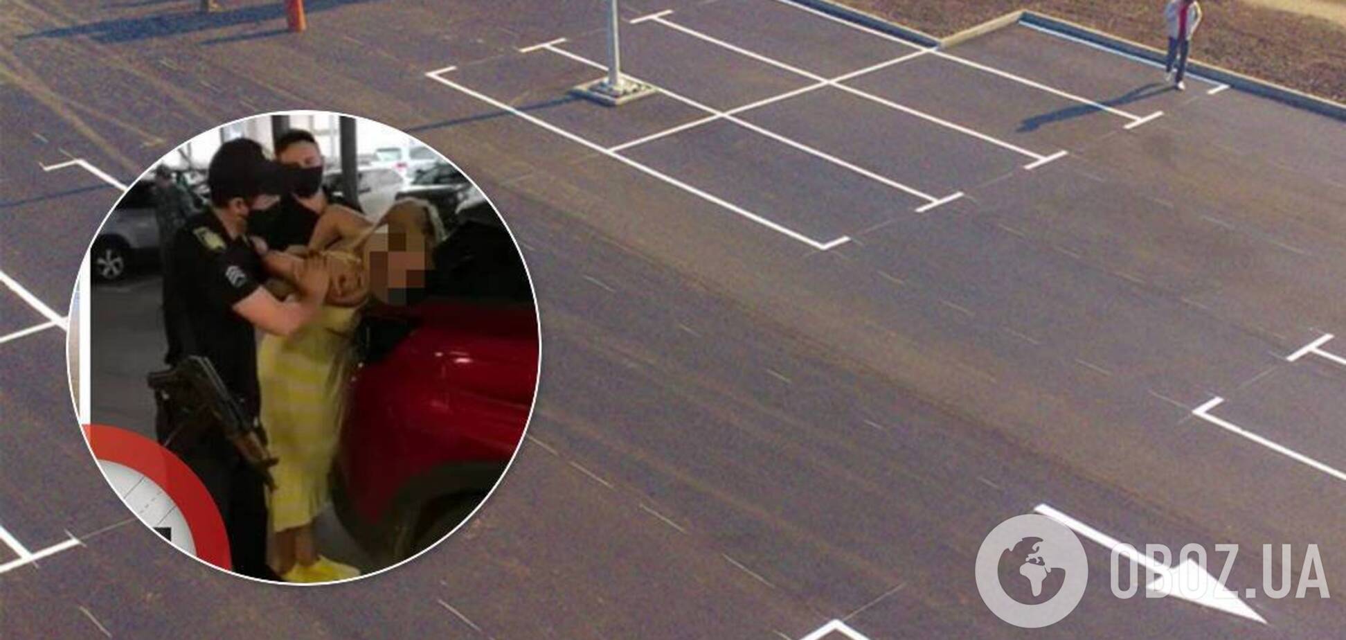 У Києві п'яна жінка влаштувала ДТП на парковці