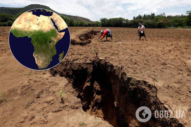 Африка розколеться