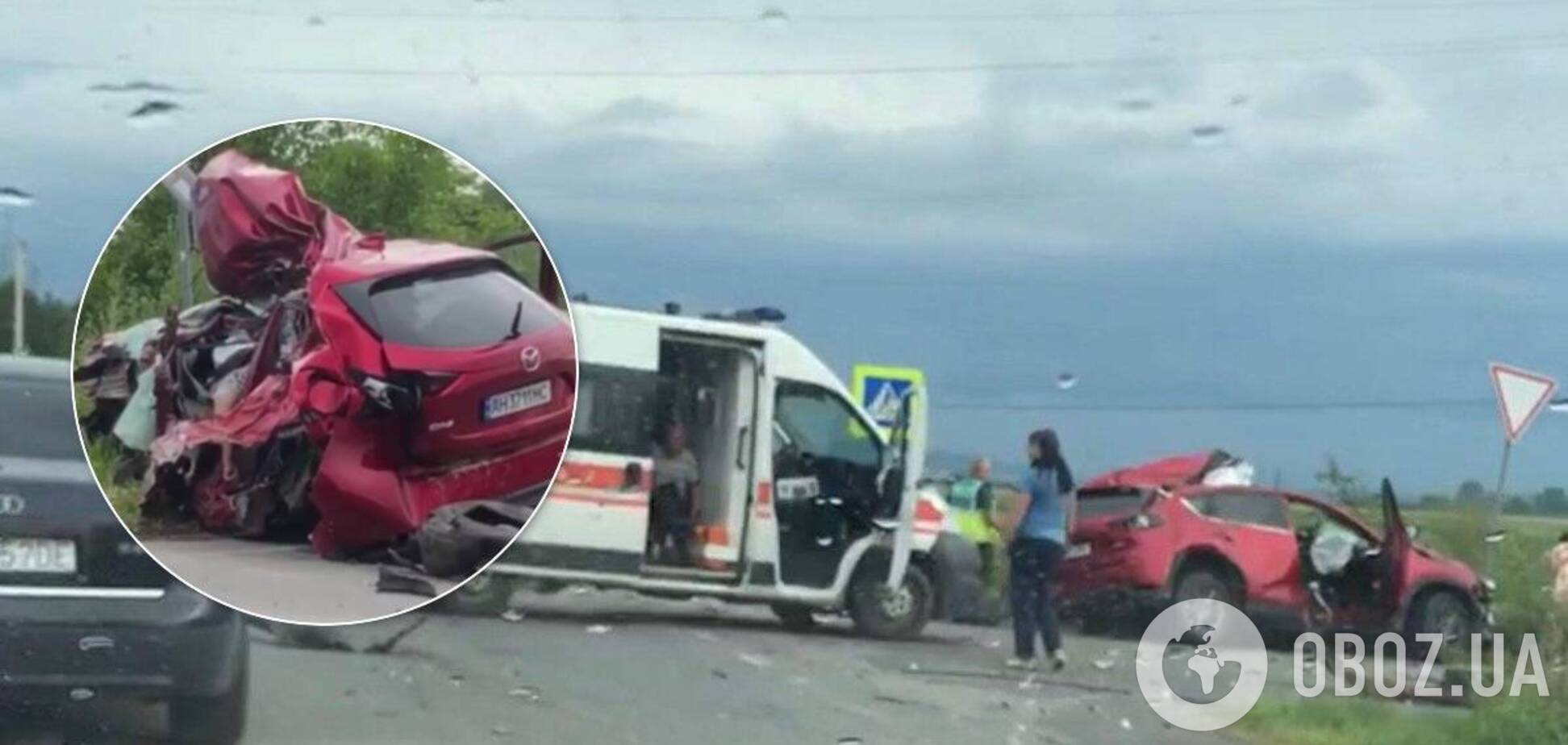 В аварії під Мукачевом загинув футбольний тренер, хлопець і дівчинка: деталі трагедії