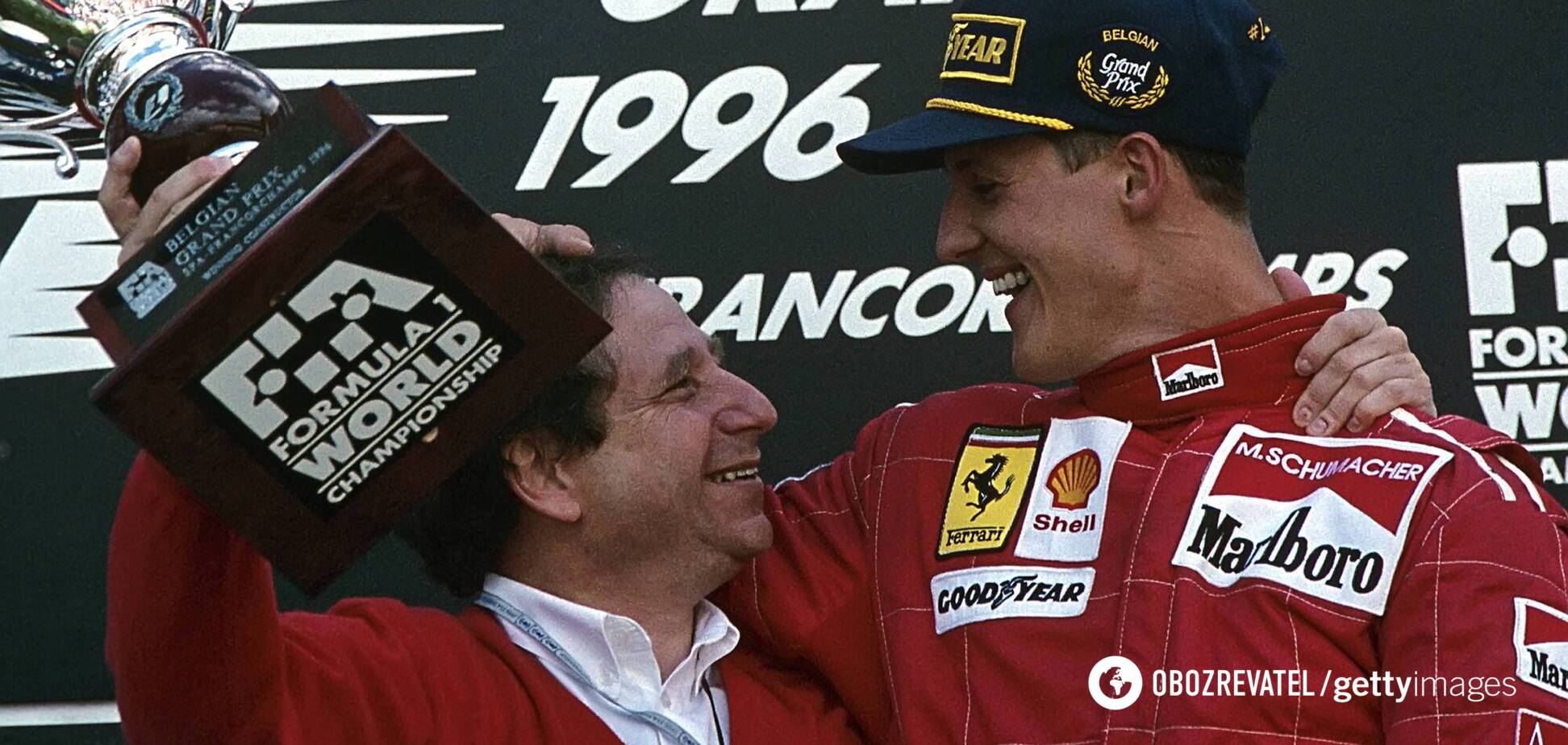 Михаэль Шумахер и Жан Тодт