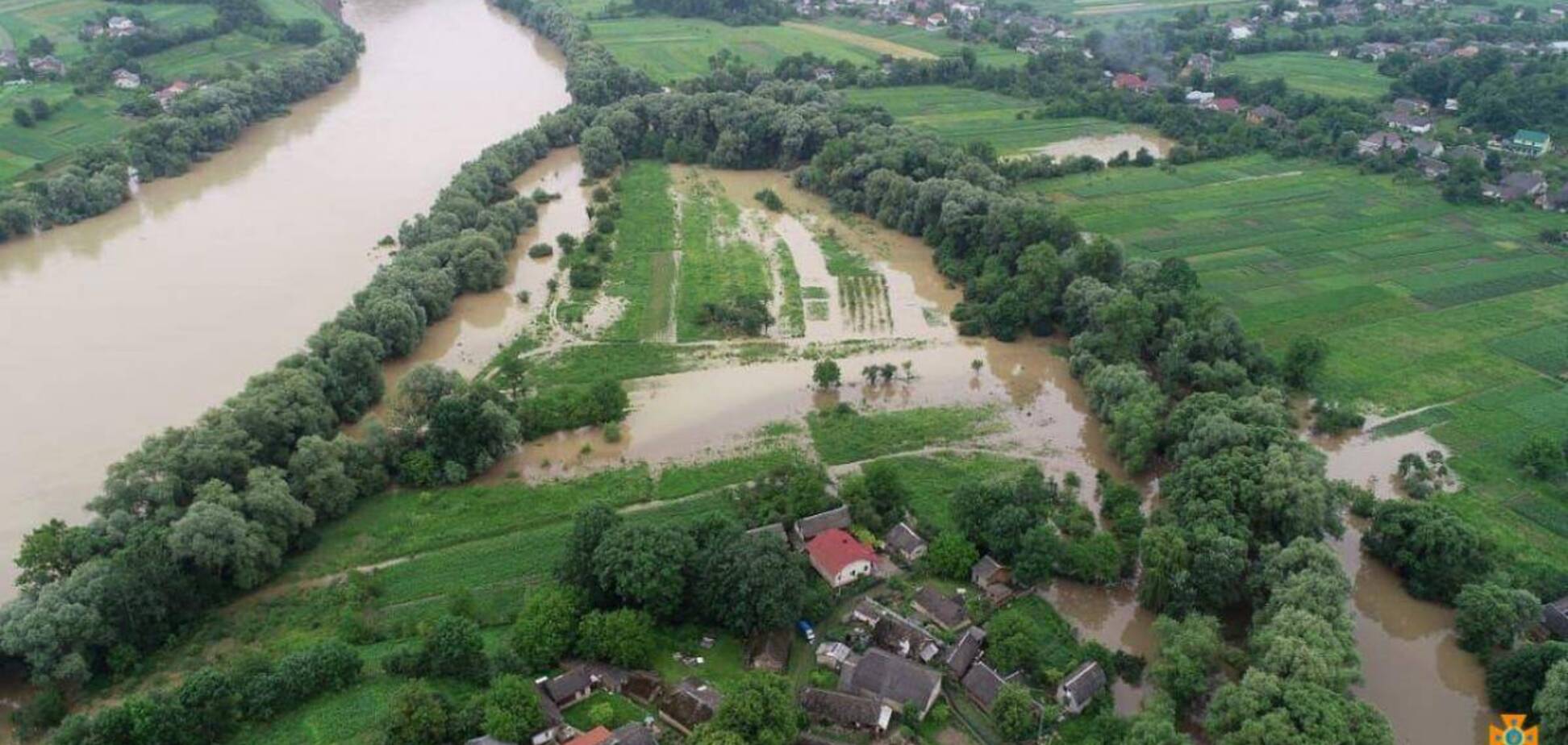 Последствия наводнений в Украине в июне