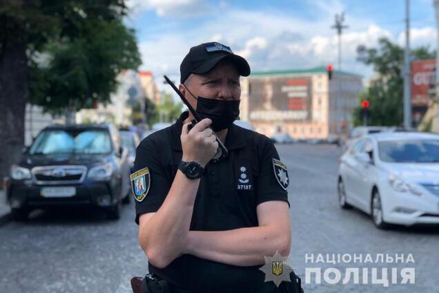 В центр Киева стянули полицию и Нацгвардию из-за протестов