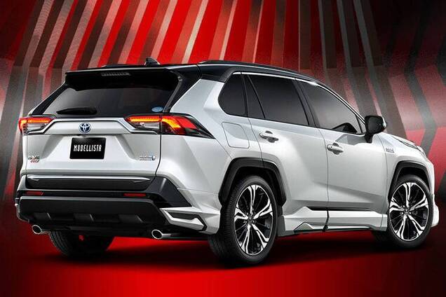 Новый кроссовер Toyota RAV4 получил другой дизайн. Фото: Modellista