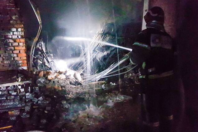 Пожежа в Солом'янському районі Києва