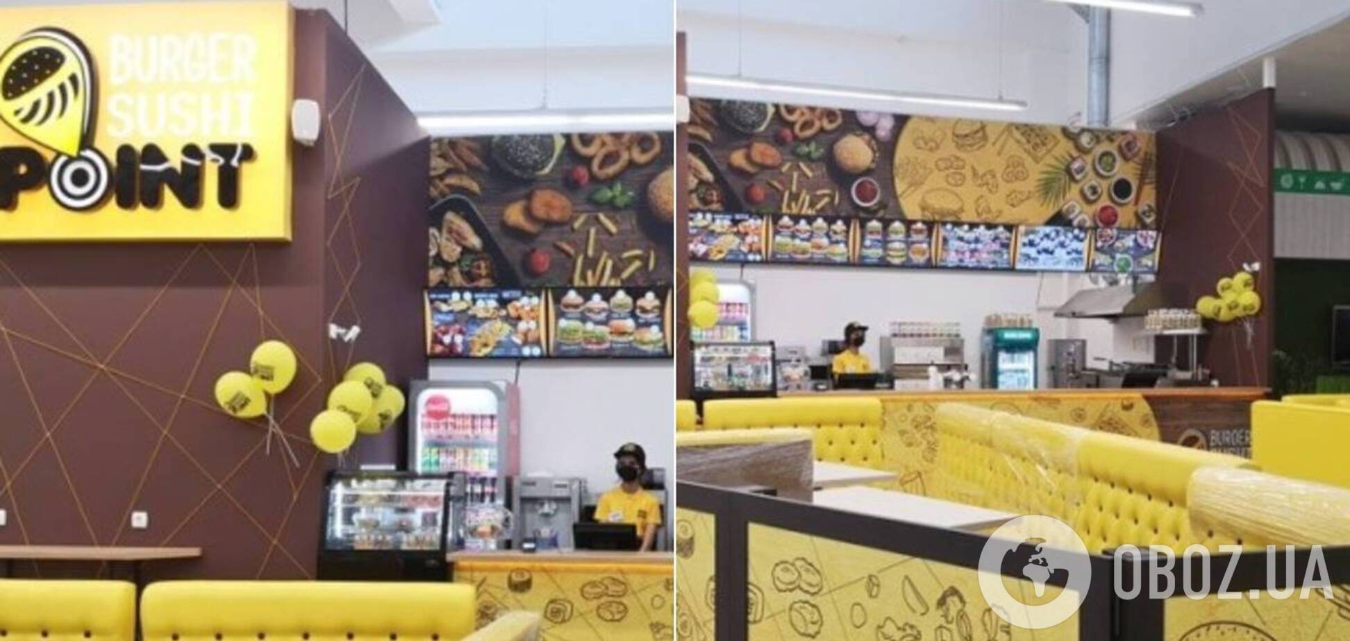 Взрыв произошел в кафе Burger Sushi Point