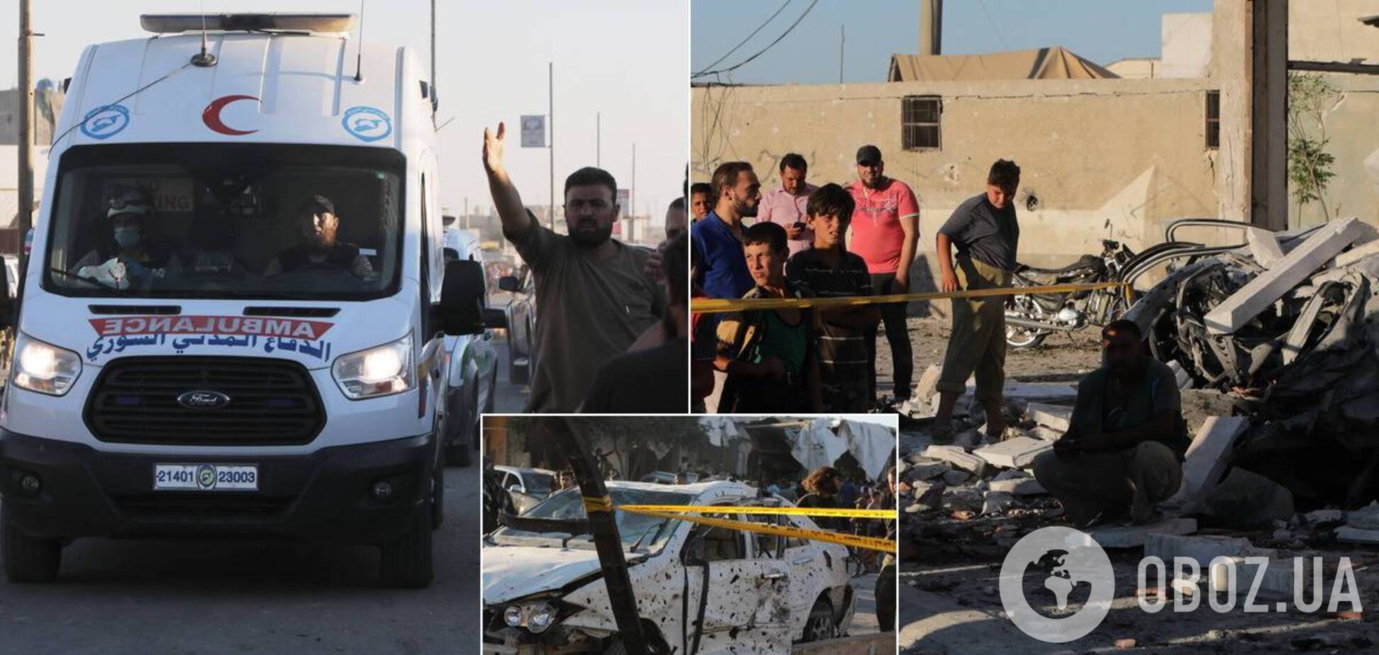 В Сирии взорвали автомобиль