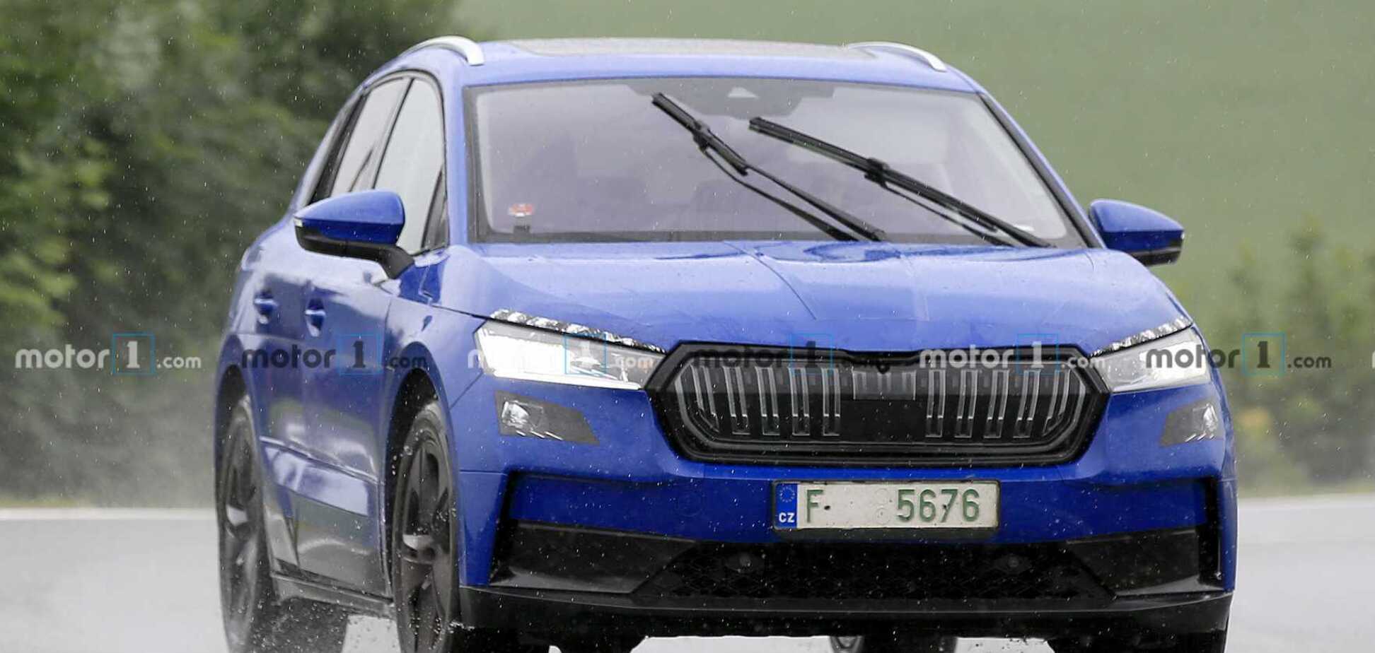 Электрический кроссовер Skoda Enyaq уже на подходе: новые фото