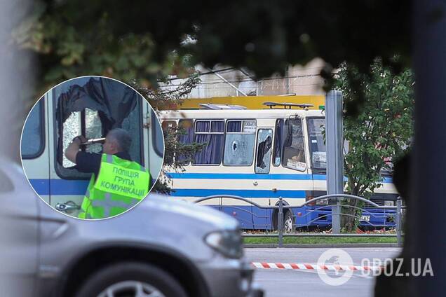 Террорист в Луцке открыл огонь из автобуса