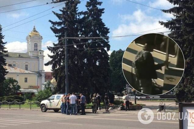 Появилось видео с Луцким террористом перед захватом автобуса