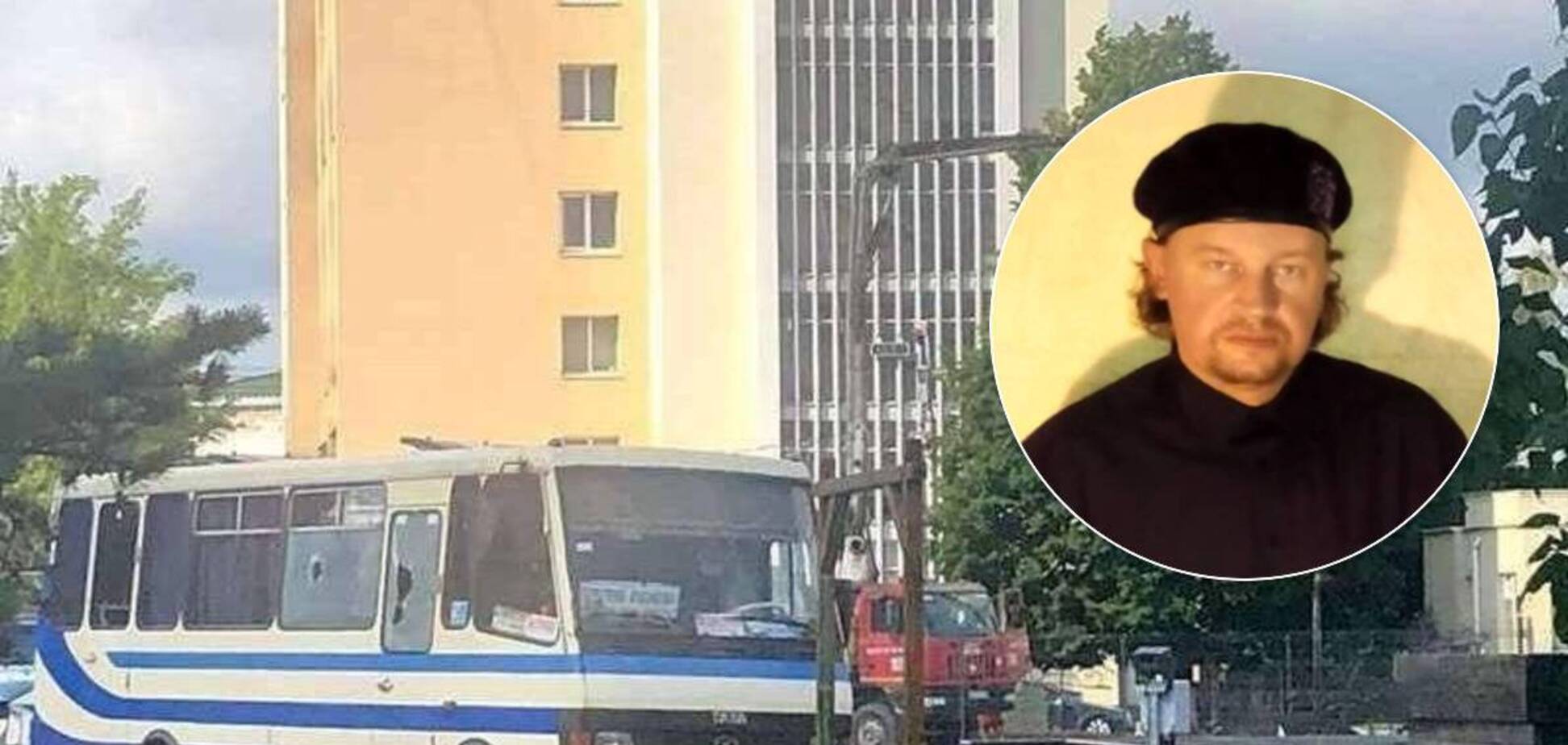 В полиции назвали имя захватчика автобуса в Луцке
