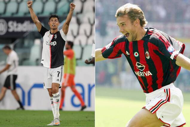 Криштиану Роналду побил рекорд Андрея Шевченко в чемпионате Италии