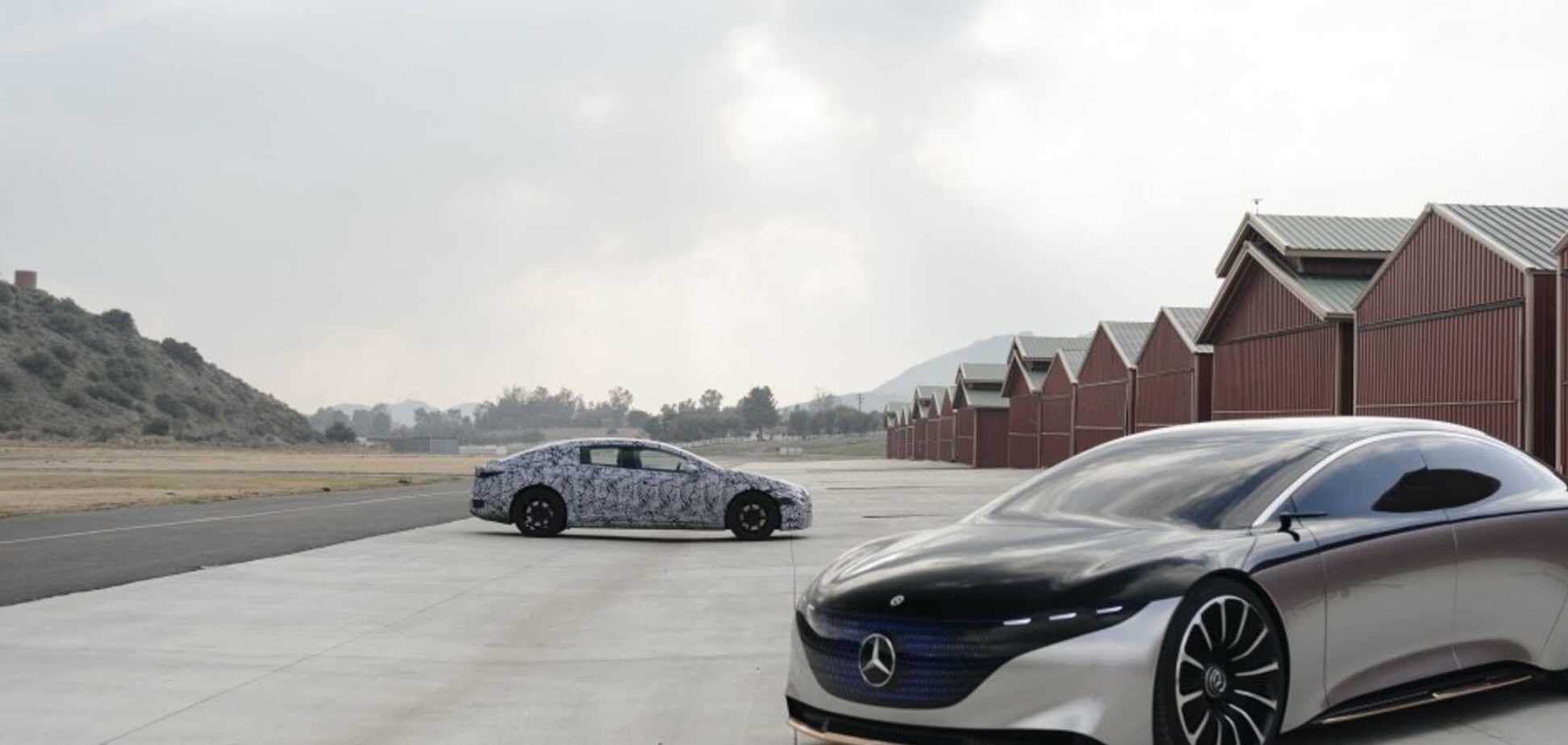 Електричний Mercedes S-Class поїде далі, ніж Tesla Model S