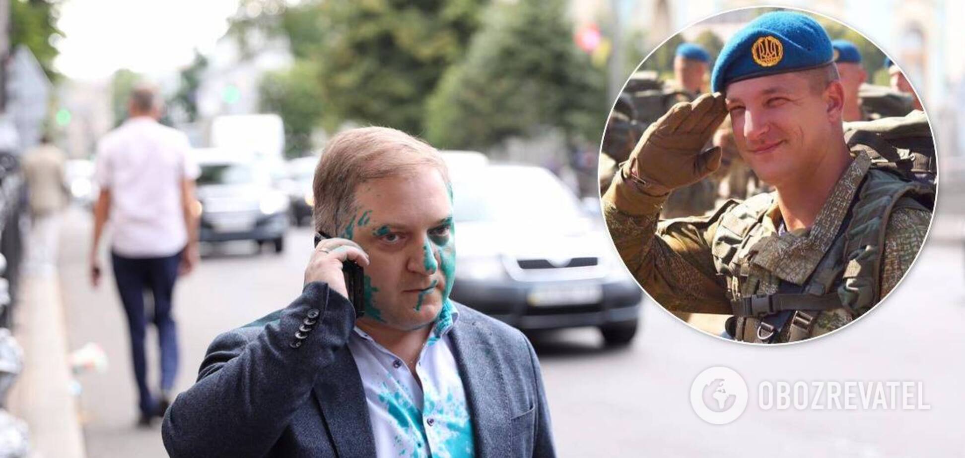 За нападение на нардепа от ОПЗЖ Волошина в Киеве задержали ветерана АТО Погребиского
