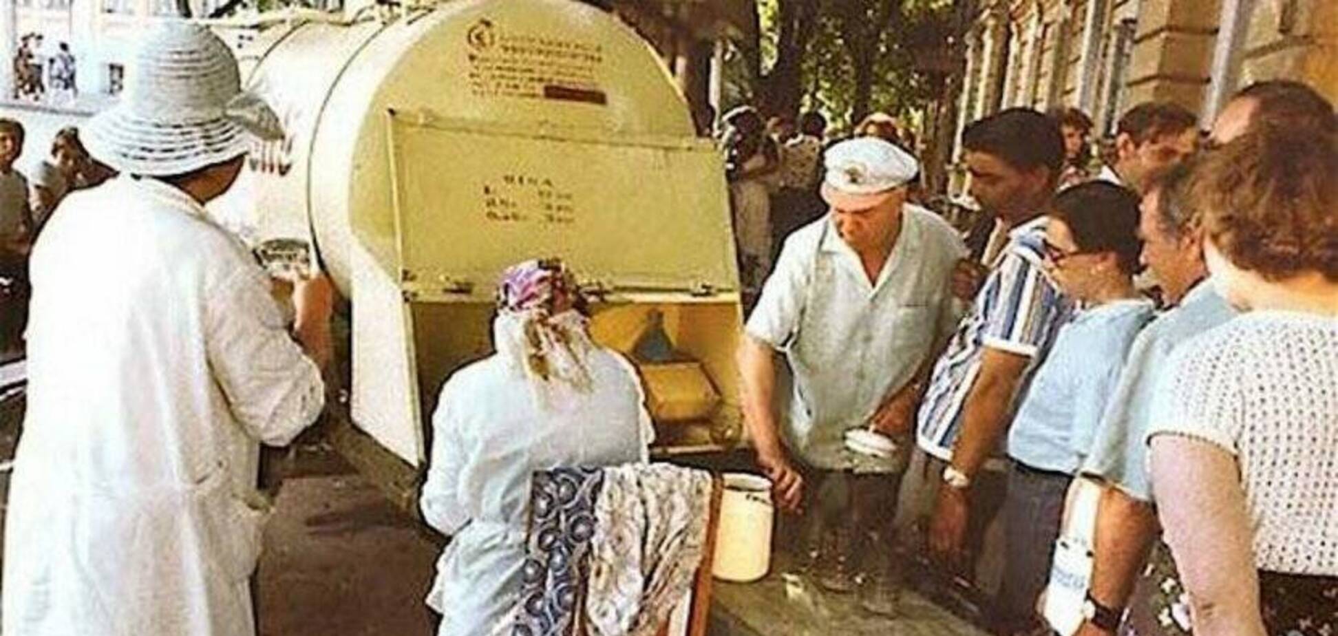 'Желтые бочки' с квасом