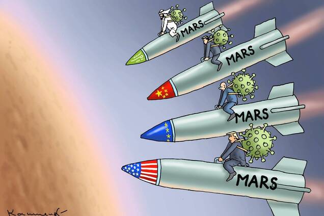 Все на Марс! 'Батут' России в этой гонке не участвует