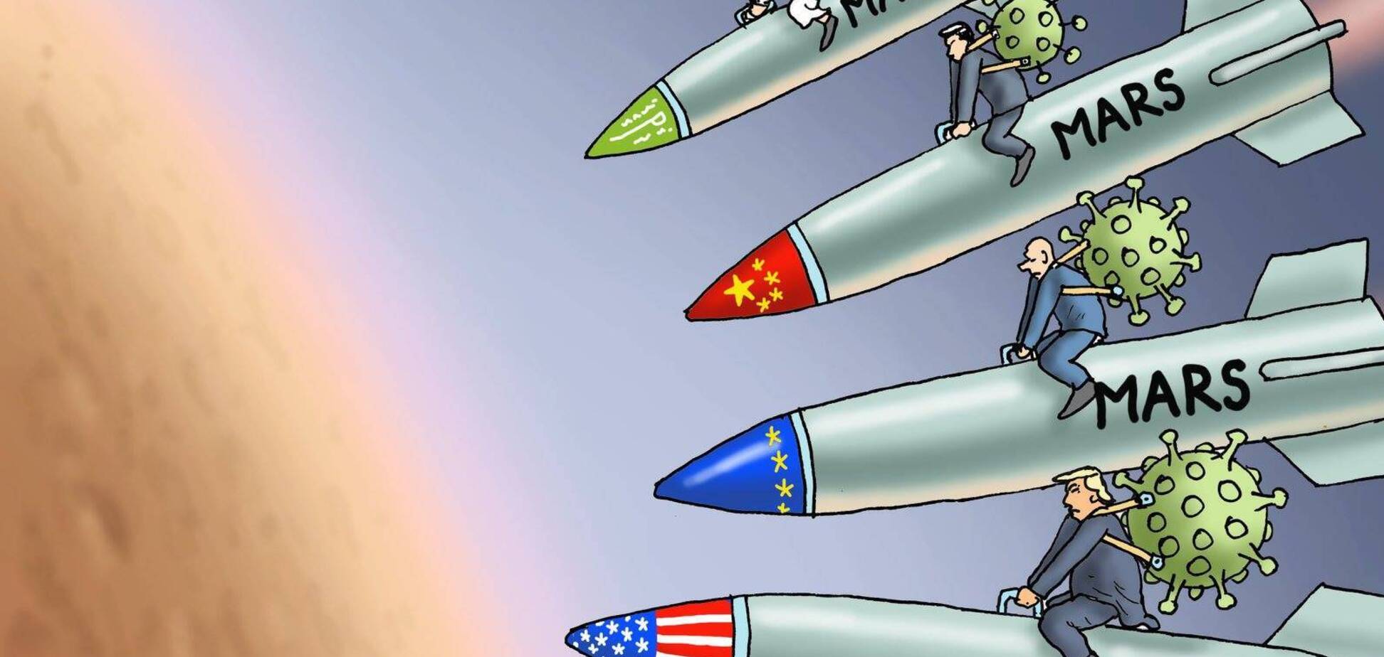 Все на Марс! 'Батут' России в этой гонке не участвует