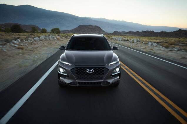 Hyundai презентовал новую версию кроссовера Kona